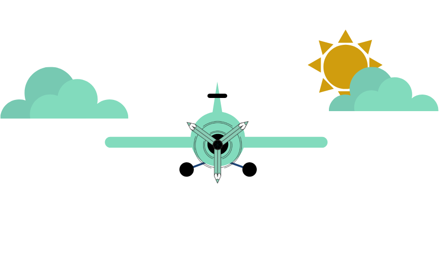 Thesis-Pilot Flugzeug